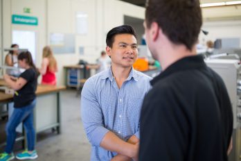 Vom Praktikum in die Ausbildung: Viroj Nimmanphuti entwickelt heute 3D-Modelle bei Vaillant