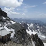 Blick über die Alpen