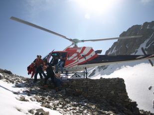 Transport per Hubschrauber