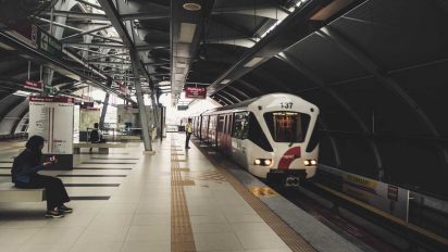 Müllentsorgung an Bahnhöfen