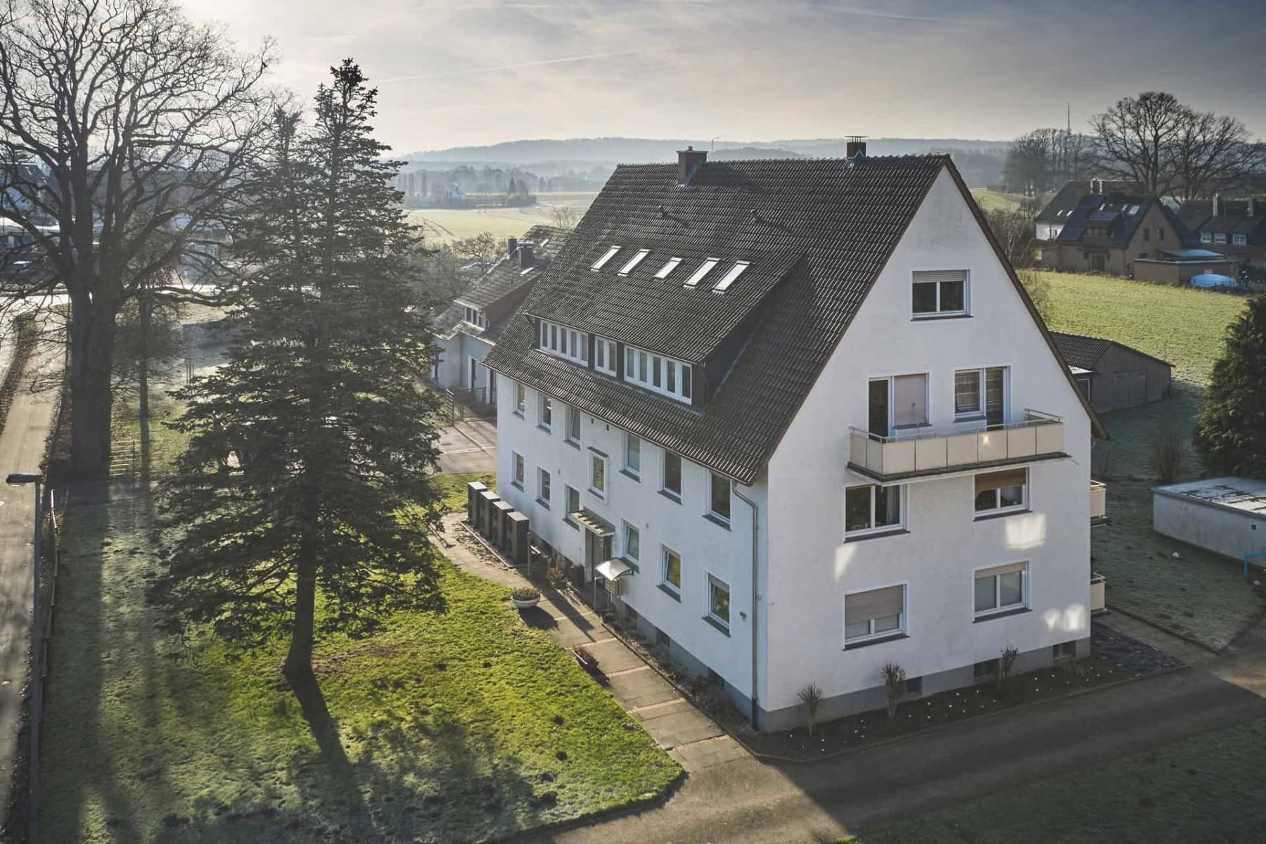 Innenansicht des Wohn- und Essbereichs
