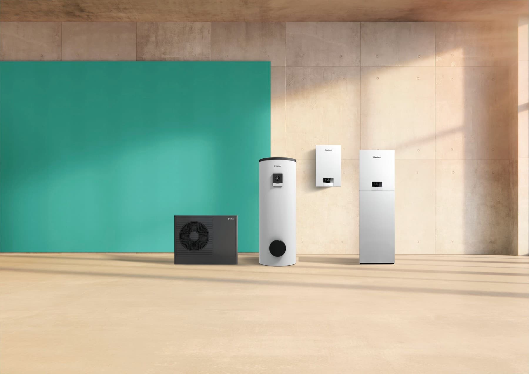 Eine Produktpalette von Vaillant