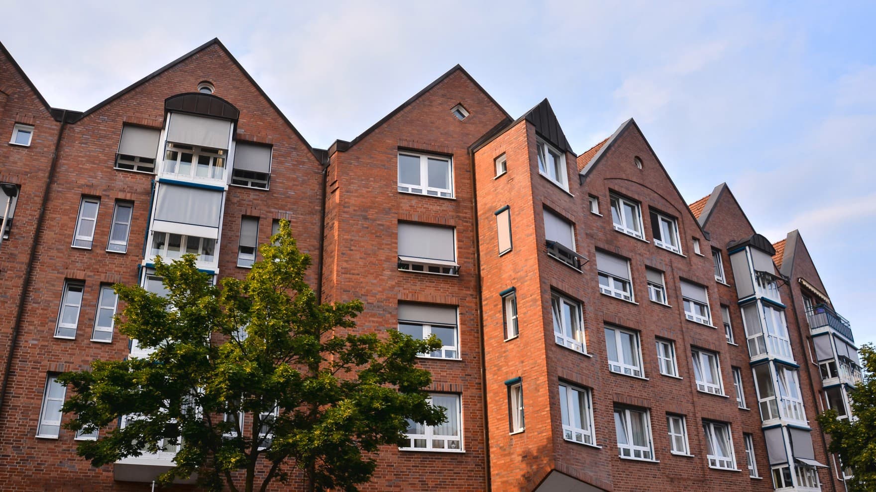 Mehrere Mehrfamilienhäuser