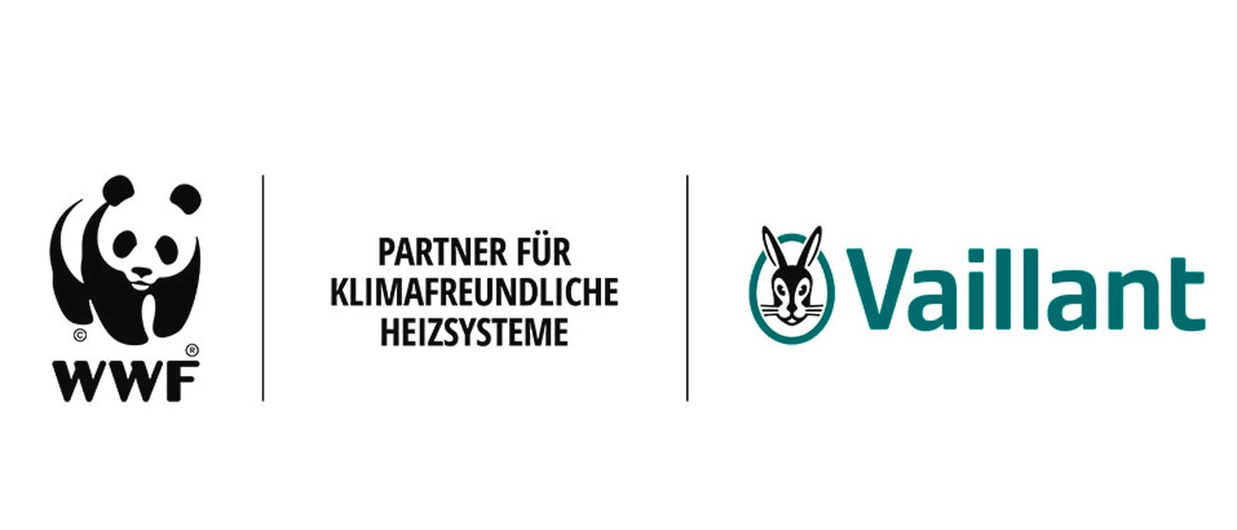 Die Logos von Vaillant und WWF