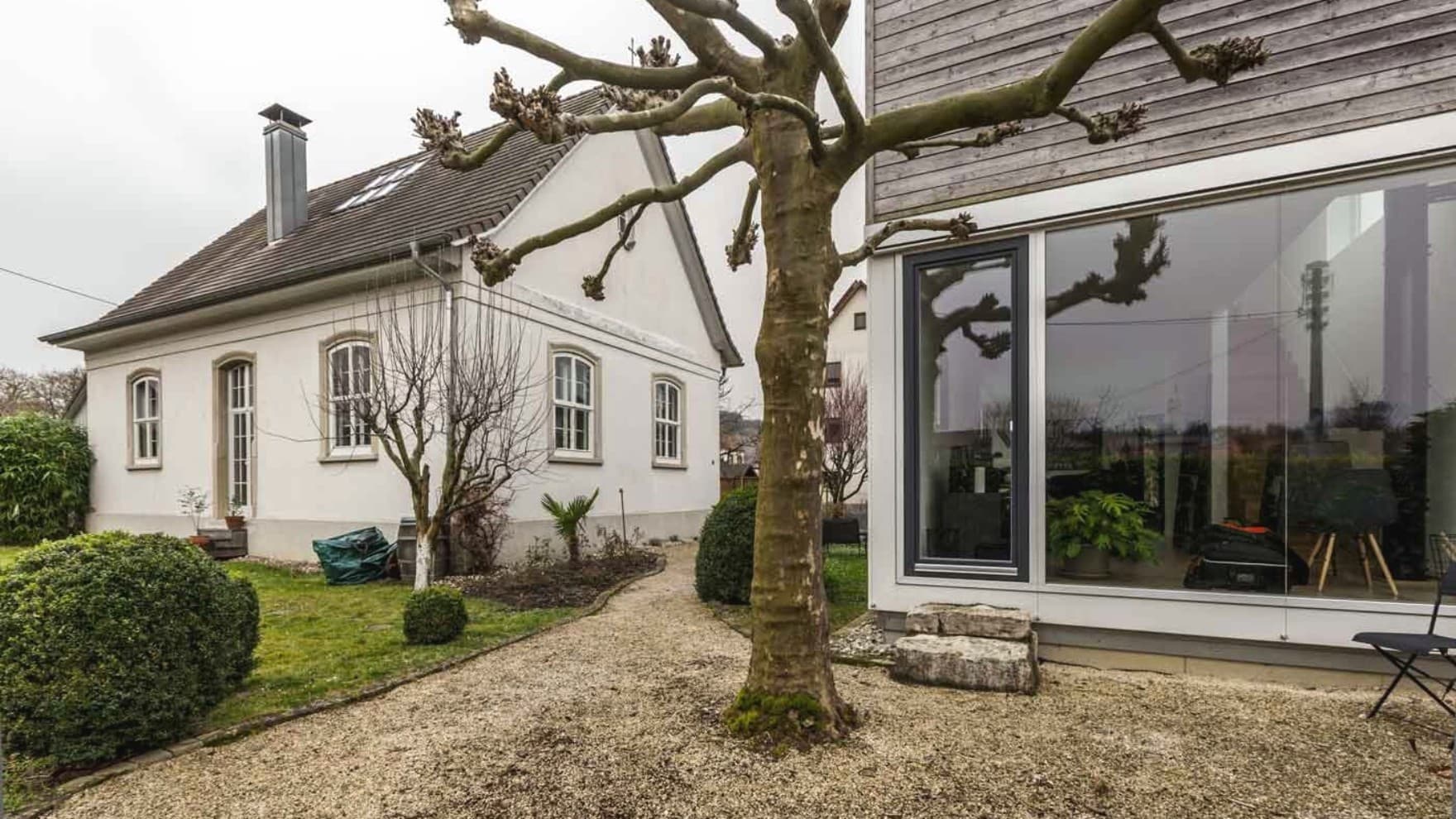 Außenansicht eines Altbaus