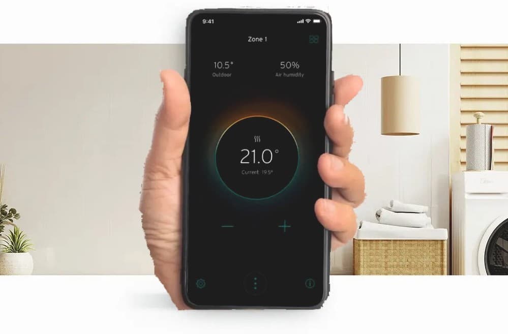 Heizungssteuerung per App mit Smartphone