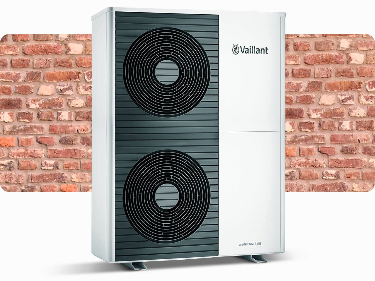 Außeneinheit der Luft-Wasser-Wärmepumpe aroTHERM Split von Vaillant