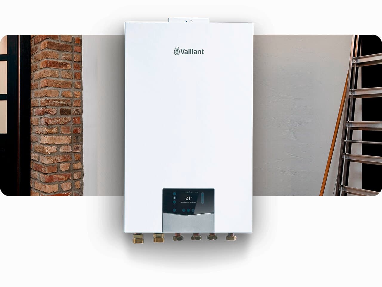 Wandhängende Hydrauikstation VWZ MEH der Wärmepumpe aroTHERM plus von Vaillant
