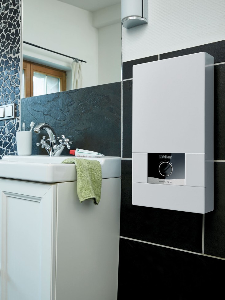 Vaillant Elektro-Durchlauferhitzer, Niederdruck miniVED H 6/3 N - 230V  Untertischgerät, 5,7kW - Heizung und Solar zu Discountpreisen